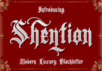 Shention Font - Featured Image