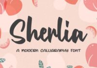Sherlia Font - Featured Image