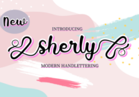 Sherly Font - Featured Image