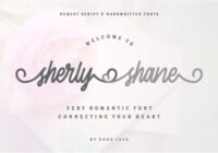 Sherly Shane Font - Featured Image