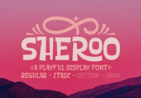 Sheroo Font - Featured Image