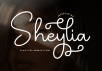 Sheylia Font - Featured Image