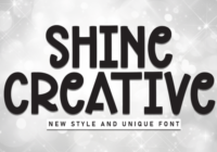 Shine Creative Font - Featured Image