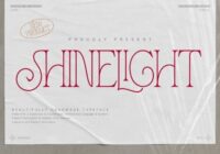 Shinelight Font - Featured Image