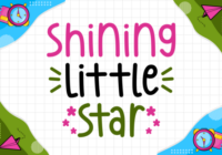 Shining Little Star Font - Featured Image