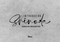 Shinoda Font - Featured Image