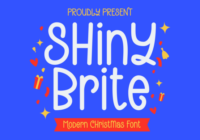 Shiny Brite Font - Featured Image