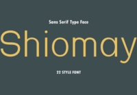 Shiomay Font - Featured Image