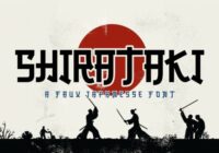 Shirataki Font - Featured Image