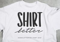 Shirt Letter Font - Featured Image