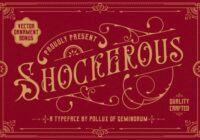 Shockerous Font - Featured Image