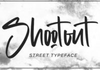 Shootout Font - Featured Image