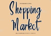 Shopping Market Font - Featured Image