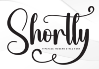 Shortly Font - Featured Image