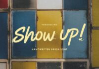 Show Up! Font - Featured Image