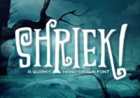 Shriek Font - Featured Image