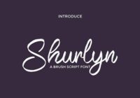 Shurlyn Font - Featured Image