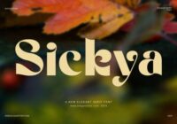 Sickya Font - Featured Image