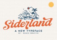 Siderland Typeface Font - Featured Image