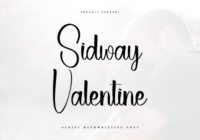Sidway Valentine Font - Featured Image