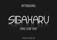 Sigaharu Font - Featured Image
