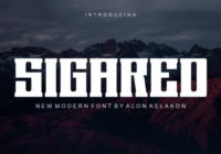 Sigared Font - Featured Image