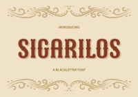 Sigarilos Font - Featured Image