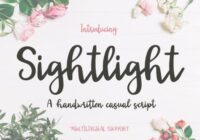 Sightlight Font - Featured Image