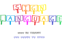 Sign Language Font - Featured Image