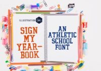 Sign My Yearbook Font - Featured Image