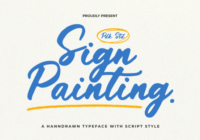 Sign Painting Font - Featured Image