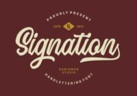 Signation Font - Featured Image