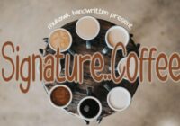 Signature Coffee Font - Featured Image