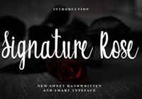 Signature Rose Font - Featured Image