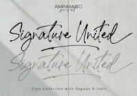 Signature United Font - Featured Image