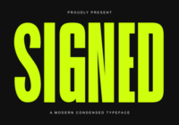 Signed Font - Featured Image
