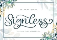 Signless Font - Featured Image