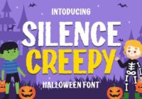 Silence Creepy Font - Featured Image