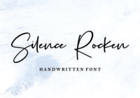 Silence Rocken Font - Featured Image