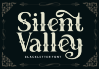 Silent Valley Font - Featured Image