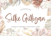 Sillie Gilligan Font - Featured Image