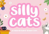 Silly Cats Font - Featured Image