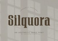 Silquora Font - Featured Image