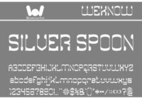 Silver Spoon Font - Featured Image