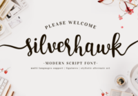 Silverhawk Font - Featured Image