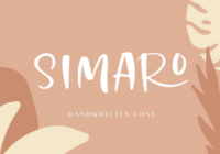 Simaro Font - Featured Image