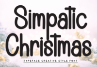 Simpatic Christmas Font - Featured Image