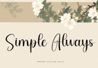 Simple Always Font - Featured Image