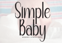 Simple Baby Font - Featured Image