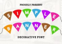 Simple Banner Font - Featured Image